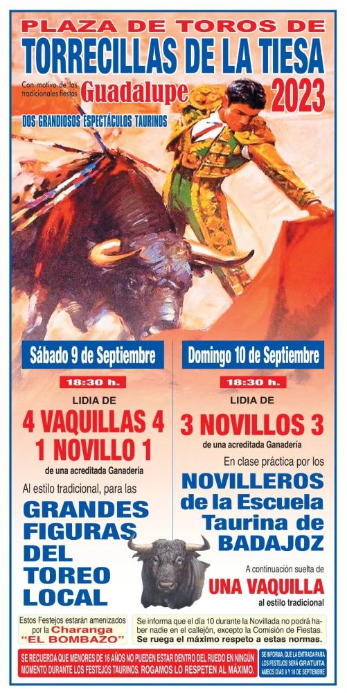 Imagen CARTEL TOROS GUADALUPE 2023