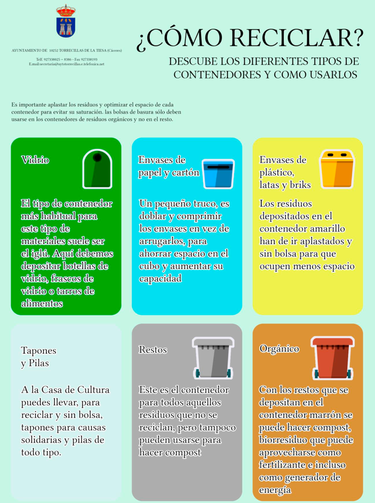 Imagen Información sobre el reciclaje